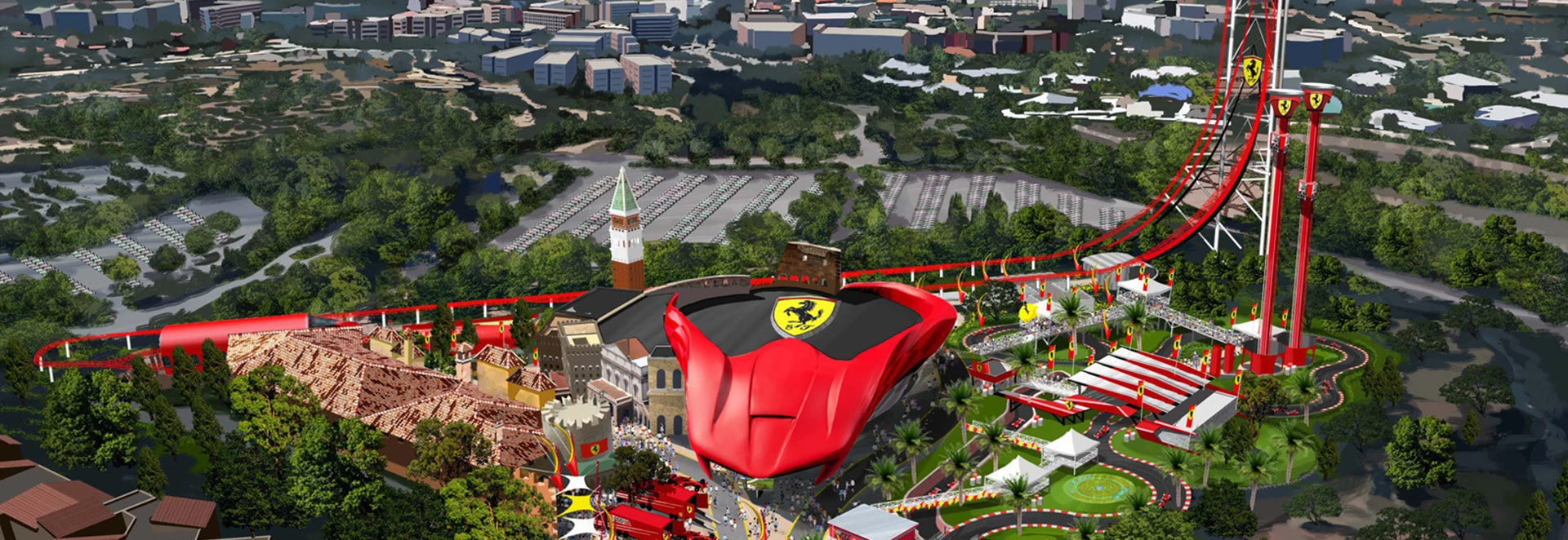 Ferrari Land Comes to Europe, and it Looks Awesome! 